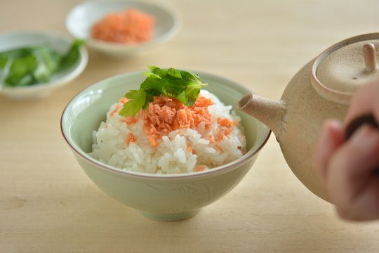 サケ茶漬け の画像 327 件の Stock 写真 ベクターおよびビデオ Adobe Stock