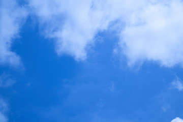 blue sky with clouds