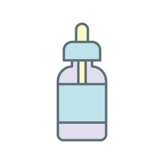 E-Liquid icon vector design templates