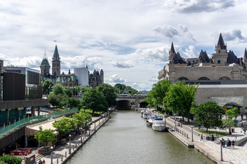 Typical Ottawa Tourism Points in Canada