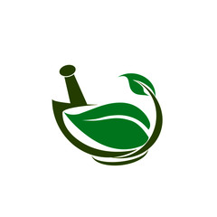 pharmacy illustration vector design herbal healthcare and medical symbols pure ayurveda vector logo.