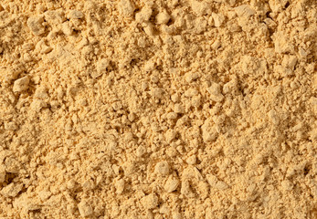 Japanese soybean flour photographed on the entire screen