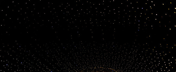 Light at night like stars as an abstract background.