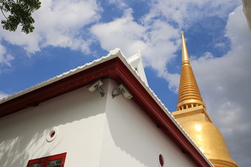 Golden Stupa in Bangkok, Thailand 