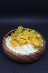 Curry de poulet
