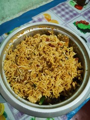 chicken curry with rice
