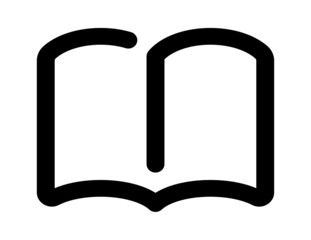 Book icon vector for web and app