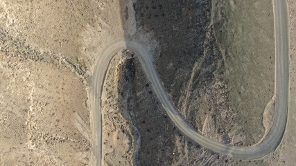 Wonderful sunset from the mountains and contemplating the sea and the coast in all its splendor