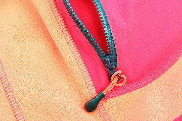 Zippered pocket.
