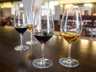 Port and wine tasting in the port cellars of porto portugal
