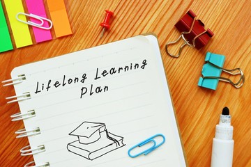 Lifelong Learning Plan phrase on the sheet.