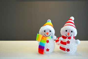 人参鼻のスノーマン