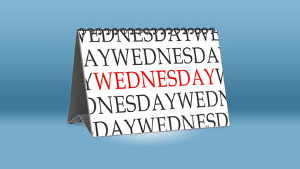 Day of the week Wednesday