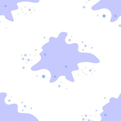 Seamless vector pattern of different form colorful shapes. Abstract background for prints, wallpaper, stationery, textile, scrapbook, web,