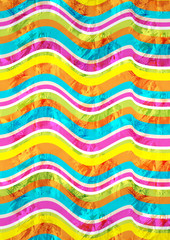 Elagance mix object pattern with color backgound