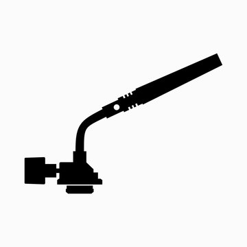 Portable MAPP gas bottle burner manual torch for plumbing without thread