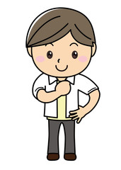 男の子01_01（笑顔）