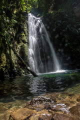 walk and discover the prego salto waterfall on the island of sao miguel, azores