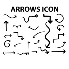 hand drawn arrows