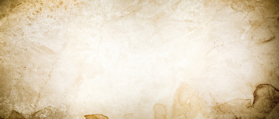 Texture of an old sheet of paper as a background