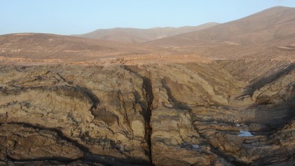 Wonderful sunset from the mountains and contemplating the sea and the coast in all its splendor