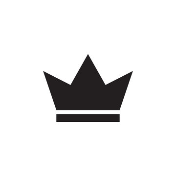 Crown Icon Vector Logo Design Template