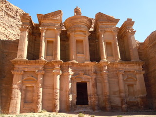 Temple in Petra, Jordan