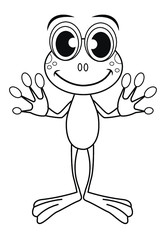 cartoon character of a person