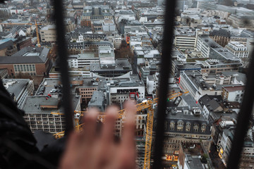 View from the highest tower on Cologne