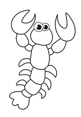  outline cartoon coloring book/animal/vegetable/ character