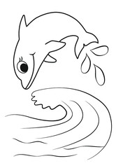  outline cartoon coloring book/animal/vegetable/ character