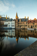Fototapeta na wymiar Views of the city of witches in Europe, Belgium