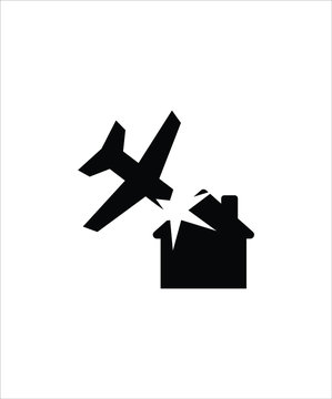 Plane Crash Icon,vector Best Flat Icon.