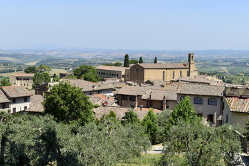 Fototapeta na wymiar village in tuscany