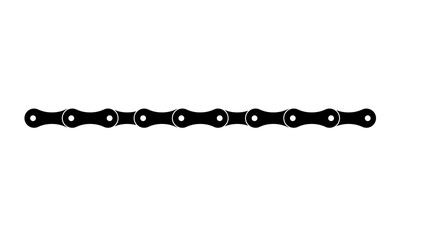  illustration of modern icon bike chains