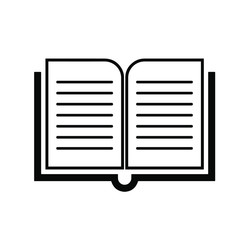 book icon vector illustration