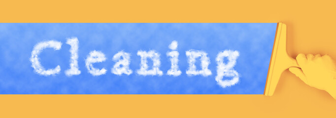 .Cleaning service. The concept of cleaning and disinfection of private houses and office premises. Cleanliness is the key to health.