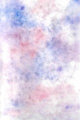 hand drawn watercolor abstract  background