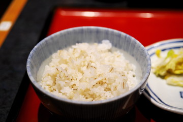 定食のご飯