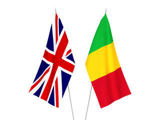 Great Britain and Mali flags