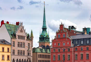 Stockholm. Area Birger Jarl Borg.