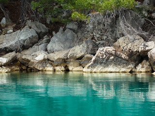 Naklejka na ściany i meble Beautiful Croatia Dalmatia Coast Clear