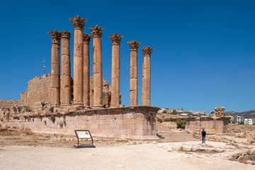 ruins of ancient roman temple