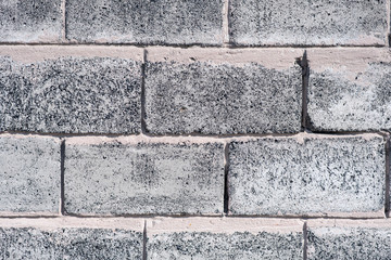 The wall is made of bricks. Beautiful texture and background.