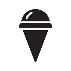 ice cream icon  Solid Style