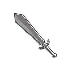 3d rendered illustration of a metal handle