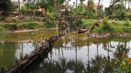 pool and water park closed and abandoned due to no tourists corona virus covid-19 cambodia siem reap angkor wat