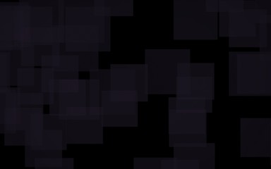 Black abstract background. Backdrop with grey squares. 3D illustration