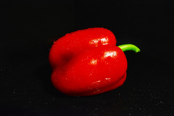 pepper, red, food, vegetable, fresh, peppers, vegetarian, color, vegetables, salad, diet, organic.