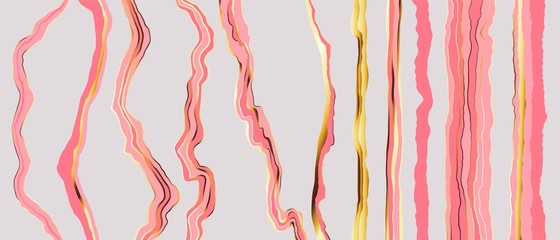 Set abstract marble patterns, stone textures, liquid organic natural shapes.